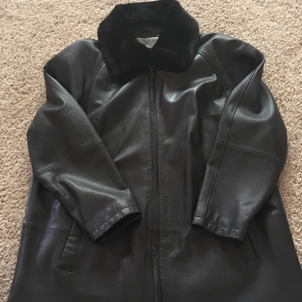 Leather Coat/Jacket 1X